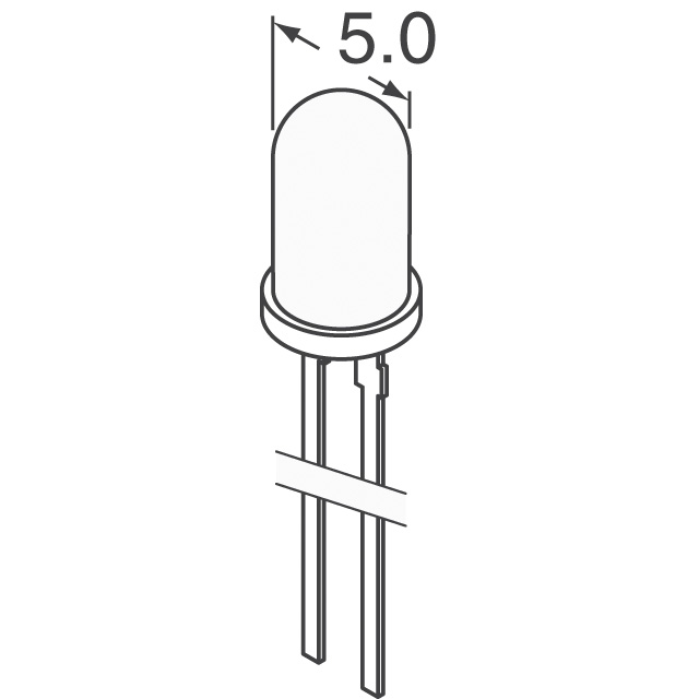 TLHK5100 Vishay Semiconductor Opto Division  Indication LED - Discrète